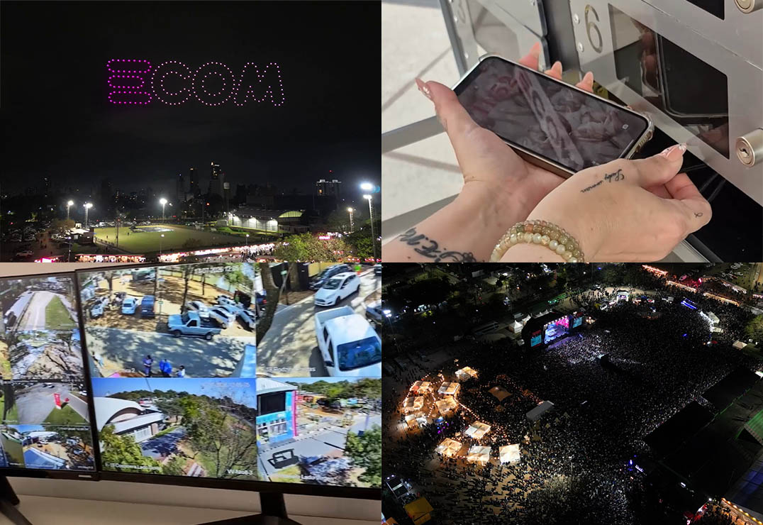 Innovación, arte y seguridad: ECOM desplegó un megaoperativo tecnológico en la Bienal del Chaco 2026.